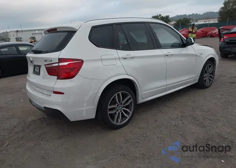 2017 BMW X3 xDrive35I z USA, uszkodzony, nr VIN 5UXWX7C53H0S18370